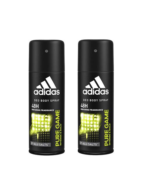 adidas pack of 2 48h deo body spray (pure game) - 17622905 - Very Small Image - 1
