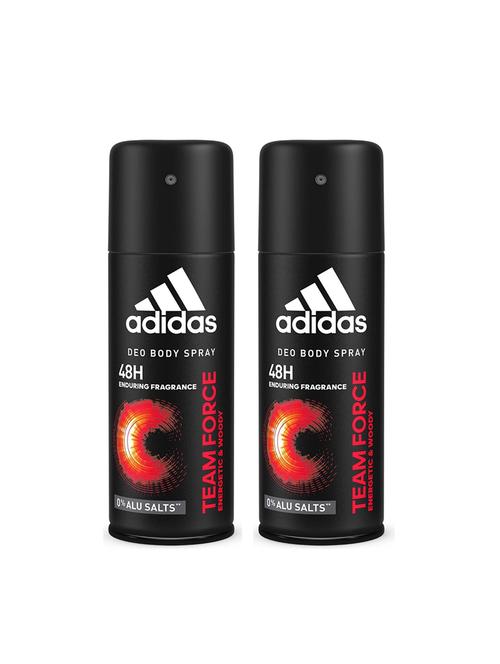 adidas pack of 2 48h deo body spray (team force) - 17622915 - Very Small Image - 1