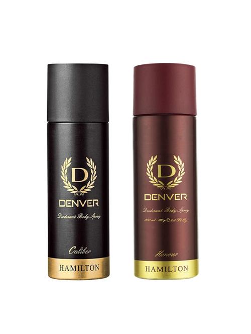 denver pack of 2 deodorant body spray hamilton (caliber & honor) - 17624163 - Very Small Image - 1