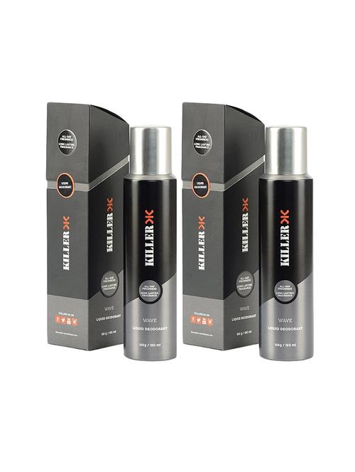 killer pack of 2 liquid deodorant long lasting freshness wave - 17627865 - Very Small Image - 1