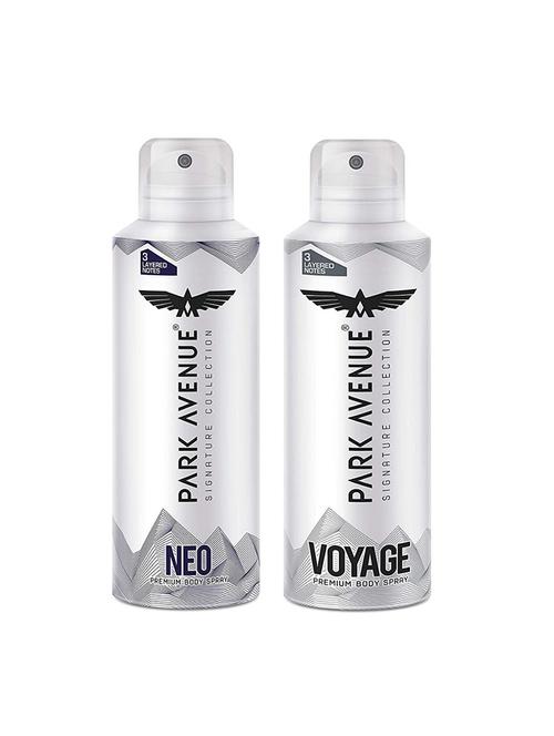 park avenue pack of 2 signature collection premium body spray (neo, voyage) - 17627988 - Very Small Image - 1