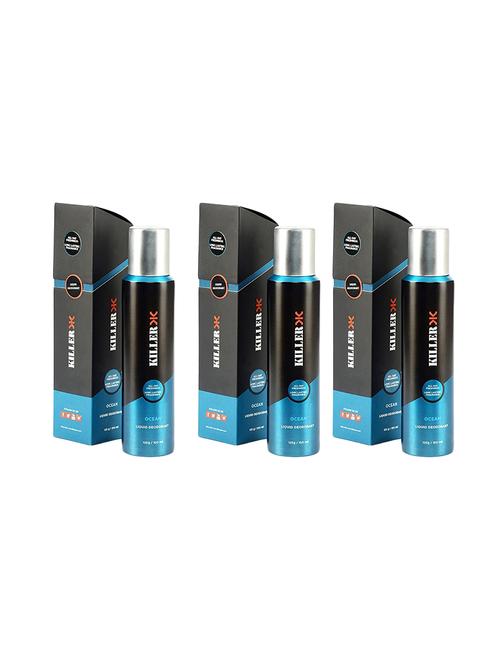 killer pack of 3 liquid deodorant long lasting freshness (ocean) - 17628082 - Very Small Image - 1