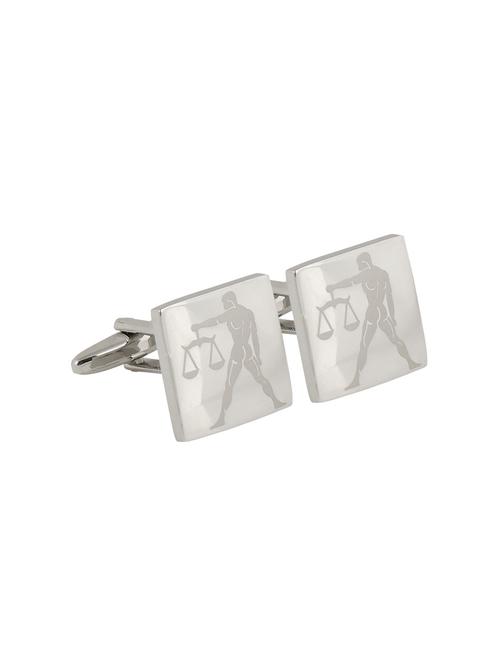 silver metal cufflink - 17629869 - Very Small Image - 1