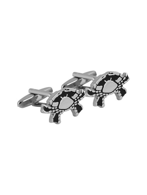 silver metal cufflink - 17629892 - Very Small Image - 1