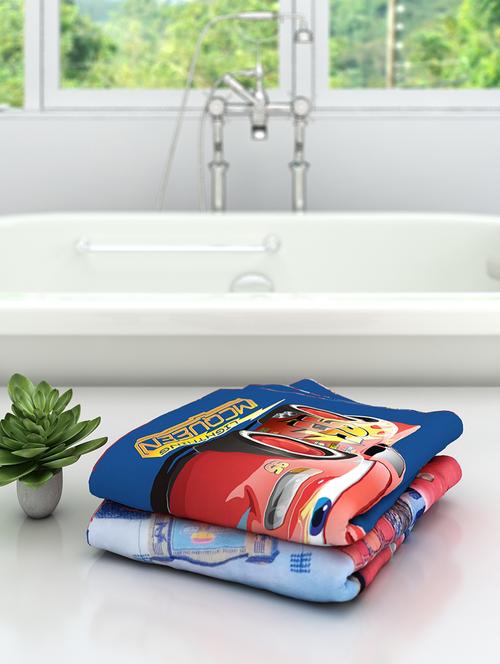 athom trendz disney kids bath towel 60x120 cm pack of 2 - 17632834 - Very Small Image - 1