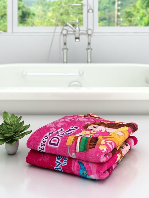 athom trendz disney kids bath towel 60x120 cm pack of 2 - 17632842 - Very Small Image - 1