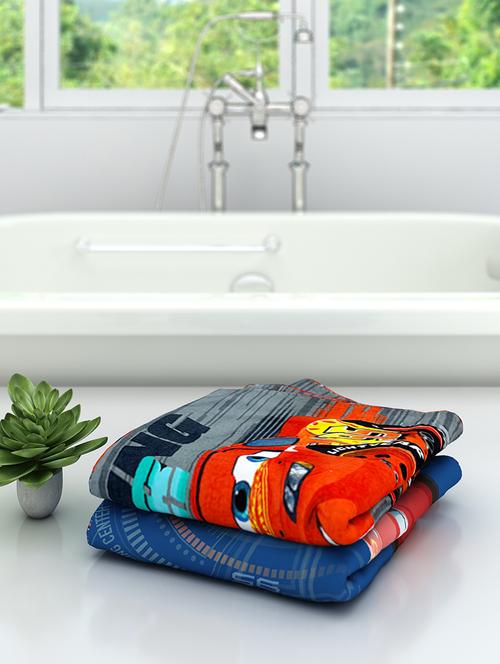 athom trendz disney kids bath towel 60x120 cm pack of 2 - 17632849 - Very Small Image - 1