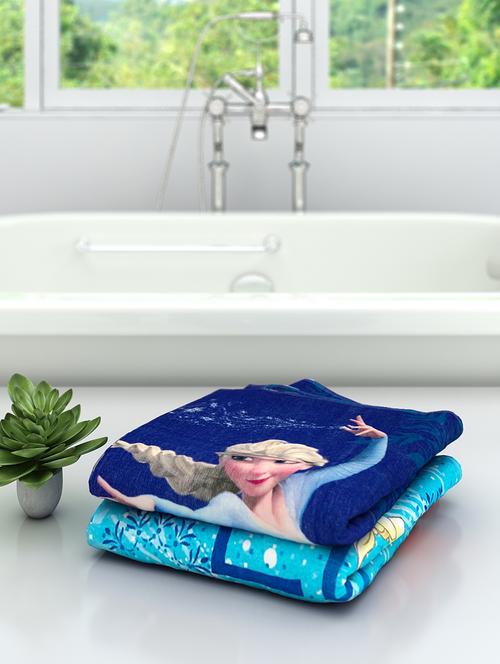 athom trendz disney kids bath towel 60x120 cm pack of 2 - 17632854 - Very Small Image - 1