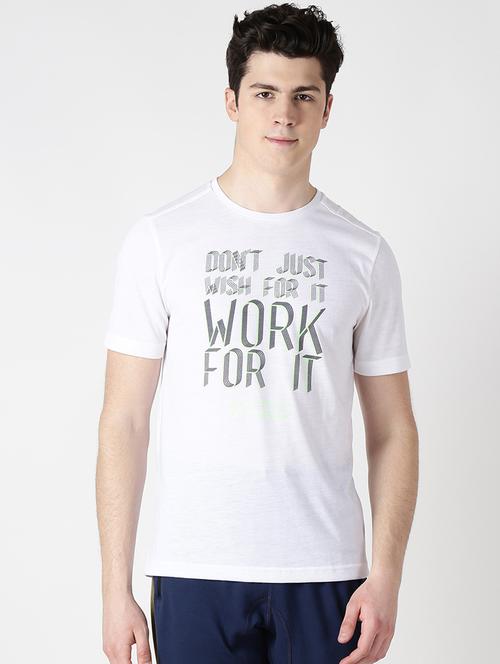 white printed t-shirt - 17633179 - Very Small Image - 1