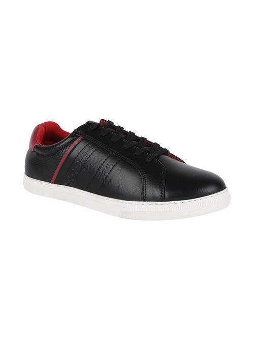black leather lace up sneakers - 17633869 - Very Small Image - 1