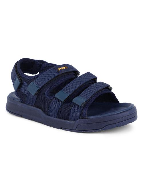 navy synthetic & mesh back strap floaters - 17633877 - Very Small Image - 1