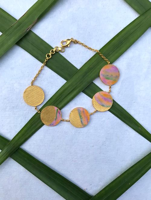 gold plated links bracelet - 17637485 - Very Small Image - 1