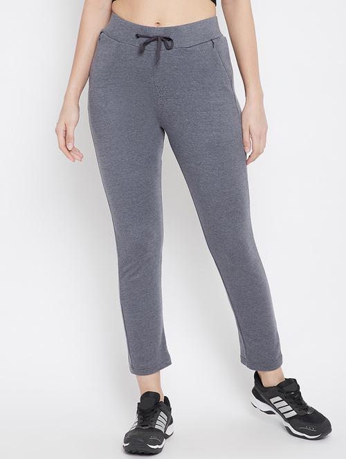 high rise solid track pant - 17638325 - Very Small Image - 1