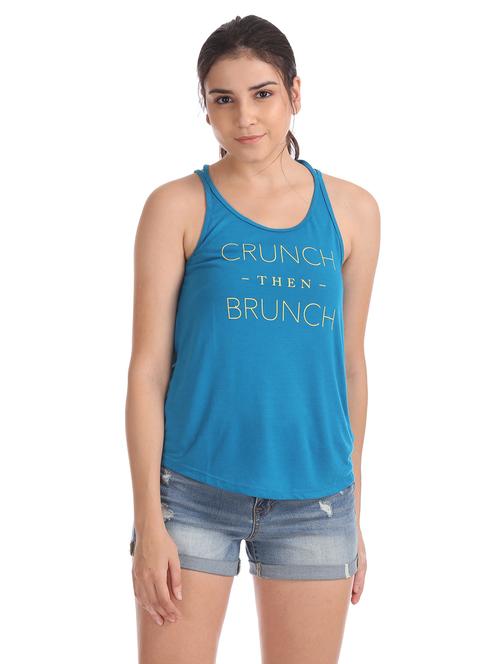 racer back printed top - 17645453 - Very Small Image - 1