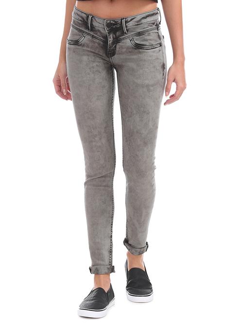 super skinny fit stone wash jeans - 17646399 - Very Small Image - 1