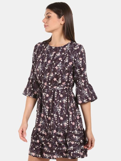 women's layered floral dress - 17646484 - Very Small Image - 1