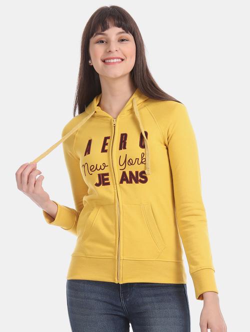 yellow cotton sweatshirt - 17647152 - Very Small Image - 1