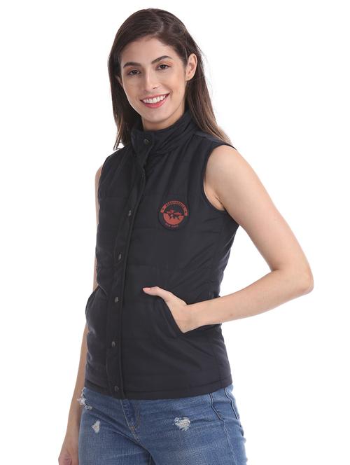 blue polyester hoodie jacket - 17647168 - Very Small Image - 1