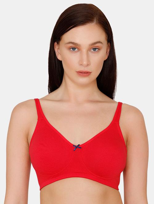 red solid regular bra - 17649925 - Very Small Image - 1