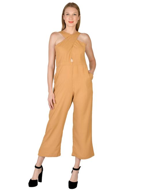 halter neck full leg jumpsuit - 17650060 - Very Small Image - 1
