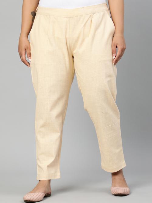 high rise pleated trousers - 17650182 - Very Small Image - 1