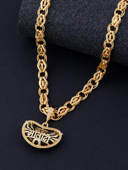 gold metal pendant - 17652064 - Very Small Image - 1