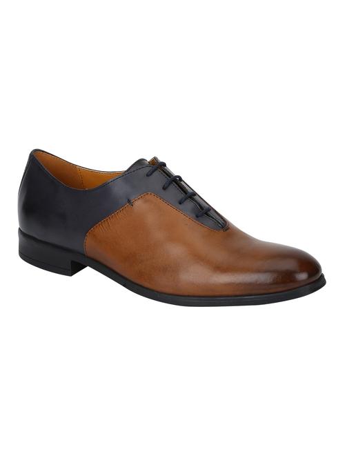 multi colored leather laceup oxfords - 17653572 - Very Small Image - 1