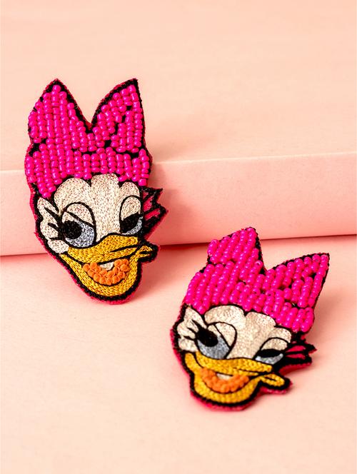multi colored handcrafted studs earring - 17653951 - Very Small Image - 1