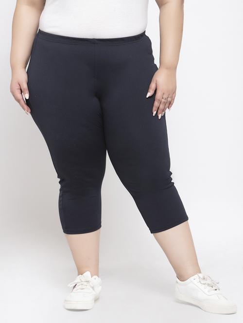 mid rise solid plus capri - 17655075 - Very Small Image - 1