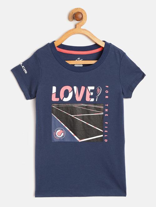 round neck printed t-shirt - 17655687 - Very Small Image - 1