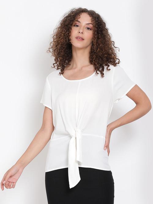 twist detail solid top - 17655750 - Very Small Image - 1
