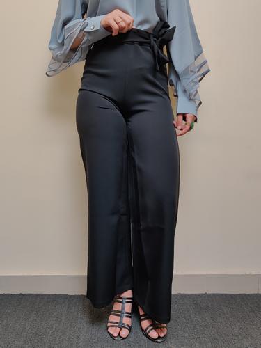 knot high waist women pants - 17656917 - Very Small Image - 1