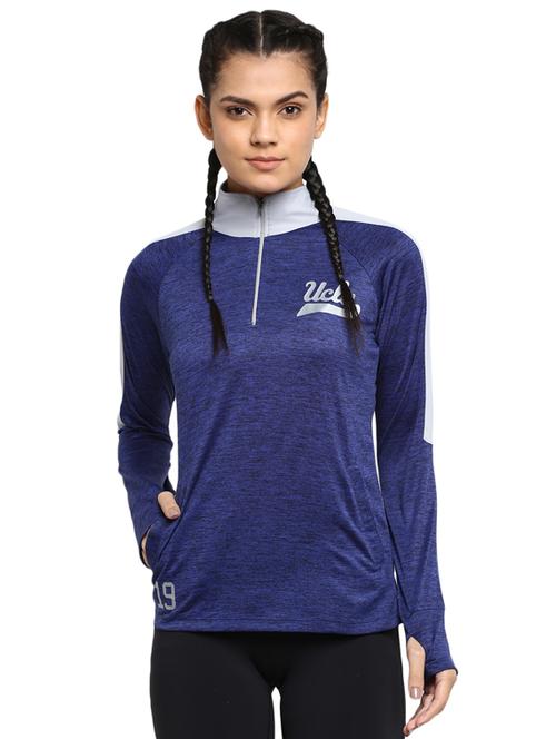 high neck sports tee - 17657105 - Very Small Image - 1