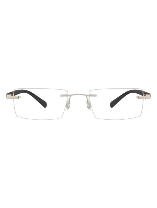 zyaden rectangular unisex rimless eyeglasses (rim-204) - 17662127 - Very Small Image - 1