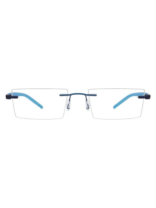 zyaden rectangular unisex rimless eyeglasses (rim-219) - 17662142 - Very Small Image - 1