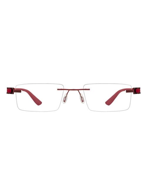 zyaden rectangular unisex rimless eyeglasses (rim-229) - 17662152 - Very Small Image - 1
