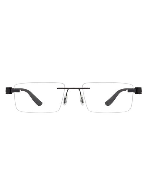 zyaden rectangular unisex rimless eyeglasses (rim-233) - 17662156 - Very Small Image - 1