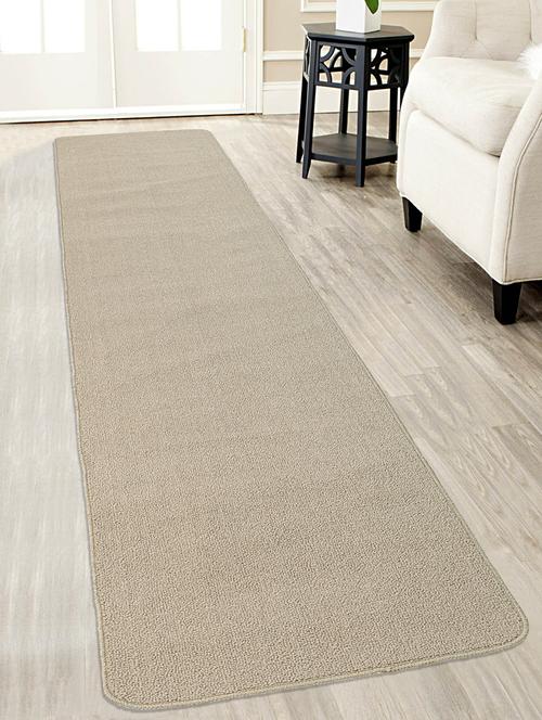 saral home anti slip multipurpose polypropylene runnerâ (beige, 60x300 cm) - 17664618 - Very Small Image - 1