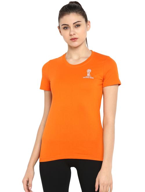 orange polyester regular tshirt - 17664834 - Very Small Image - 1