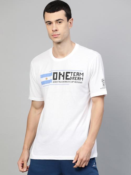 white printed sport t-shirt - 17664968 - Very Small Image - 1