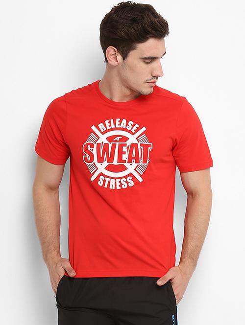 red printed t-shirt - 17665029 - Very Small Image - 1