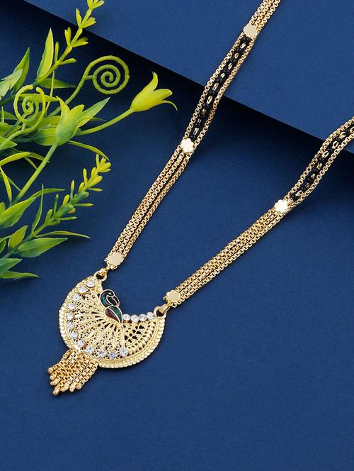 gold beads mangalsutra - 17665289 - Very Small Image - 1