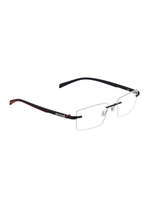 abner rectangular unisex rimless eyeglasses (rim-210) - 17665847 - Very Small Image - 1