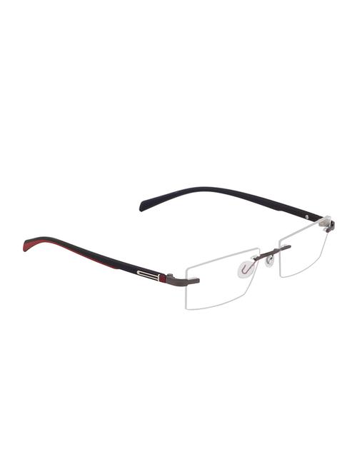 abner rectangular unisex rimless eyeglasses (rim-214) - 17665851 - Very Small Image - 1