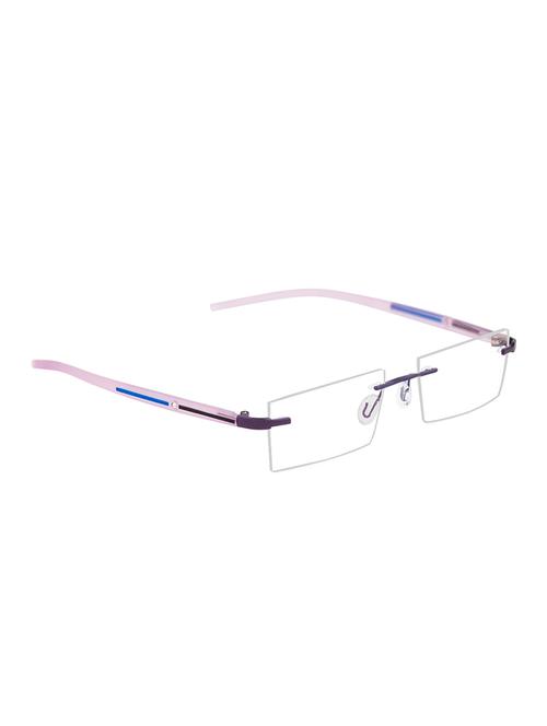 abner rectangular unisex rimless eyeglasses (rim-216) - 17665853 - Very Small Image - 1