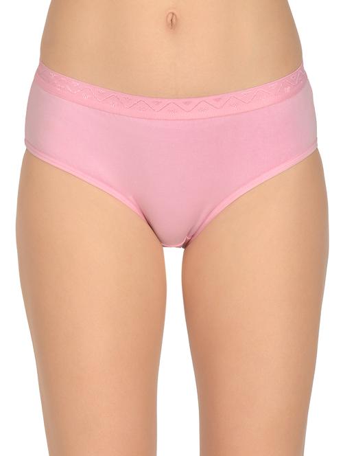 pink solid regular panty - 17666118 - Very Small Image - 1