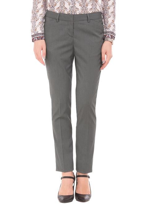 mid rise flat front trousers trouser - 17666425 - Very Small Image - 1