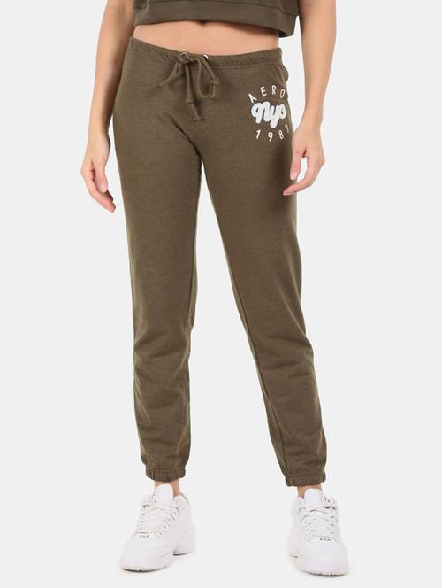 green cotton joggers - 17666854 - Very Small Image - 1