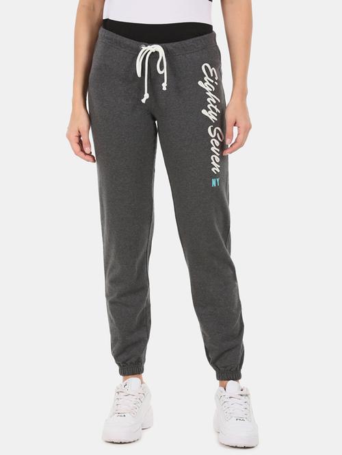 grey cotton joggers - 17666857 - Very Small Image - 1