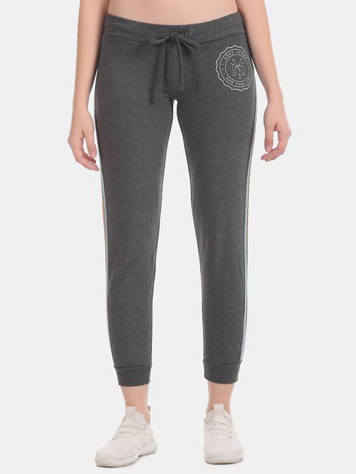 drawstring waist side taped jogger - 17666872 - Very Small Image - 1